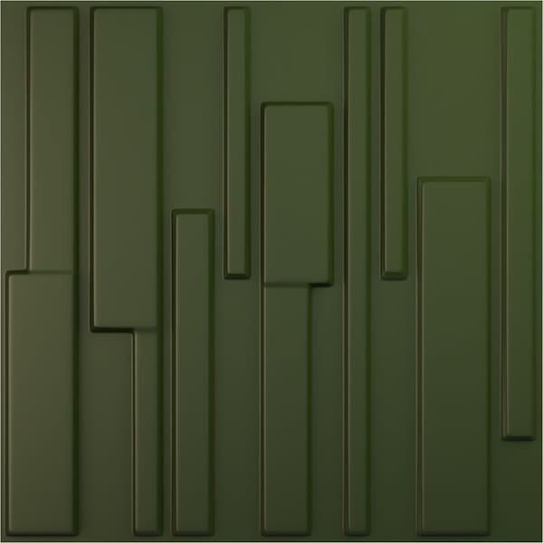 Ekena Millwork 19 5/8in. W x 19 5/8in. H Wigan EnduraWall Decorative 3D Wall Panel Covers 2.67 Sq. Ft. WP20X20WGGCG - main